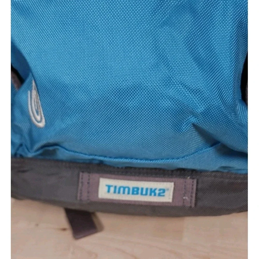 Timbuk2 Gray Blue Backpack Medium Travel‎ Bag